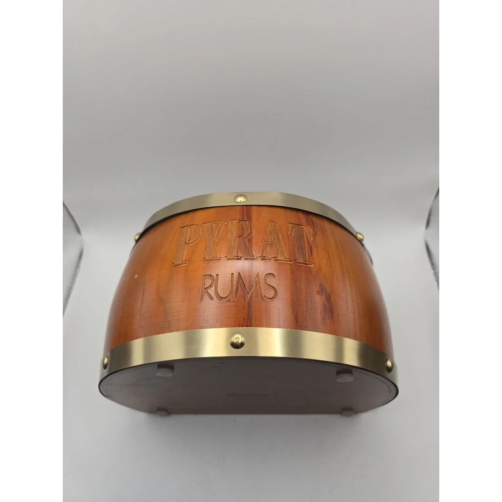 Pyrat Rum Wood Display Barrel. Great For Bar Decor Or Man Cave
